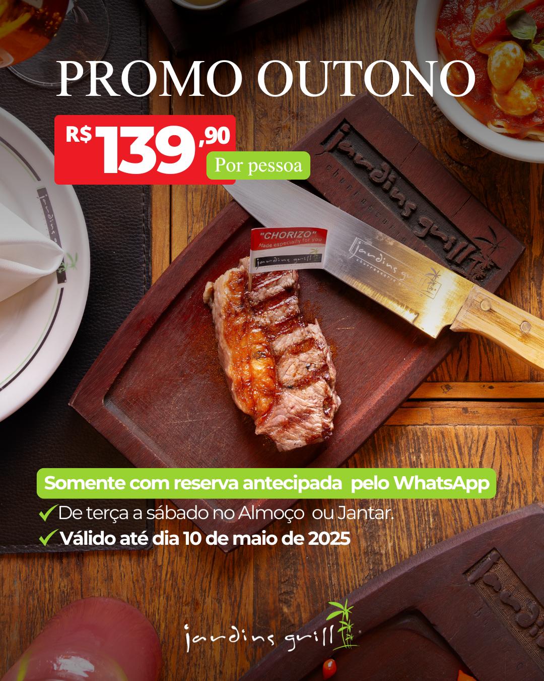 imagem de carne Promo Jardins